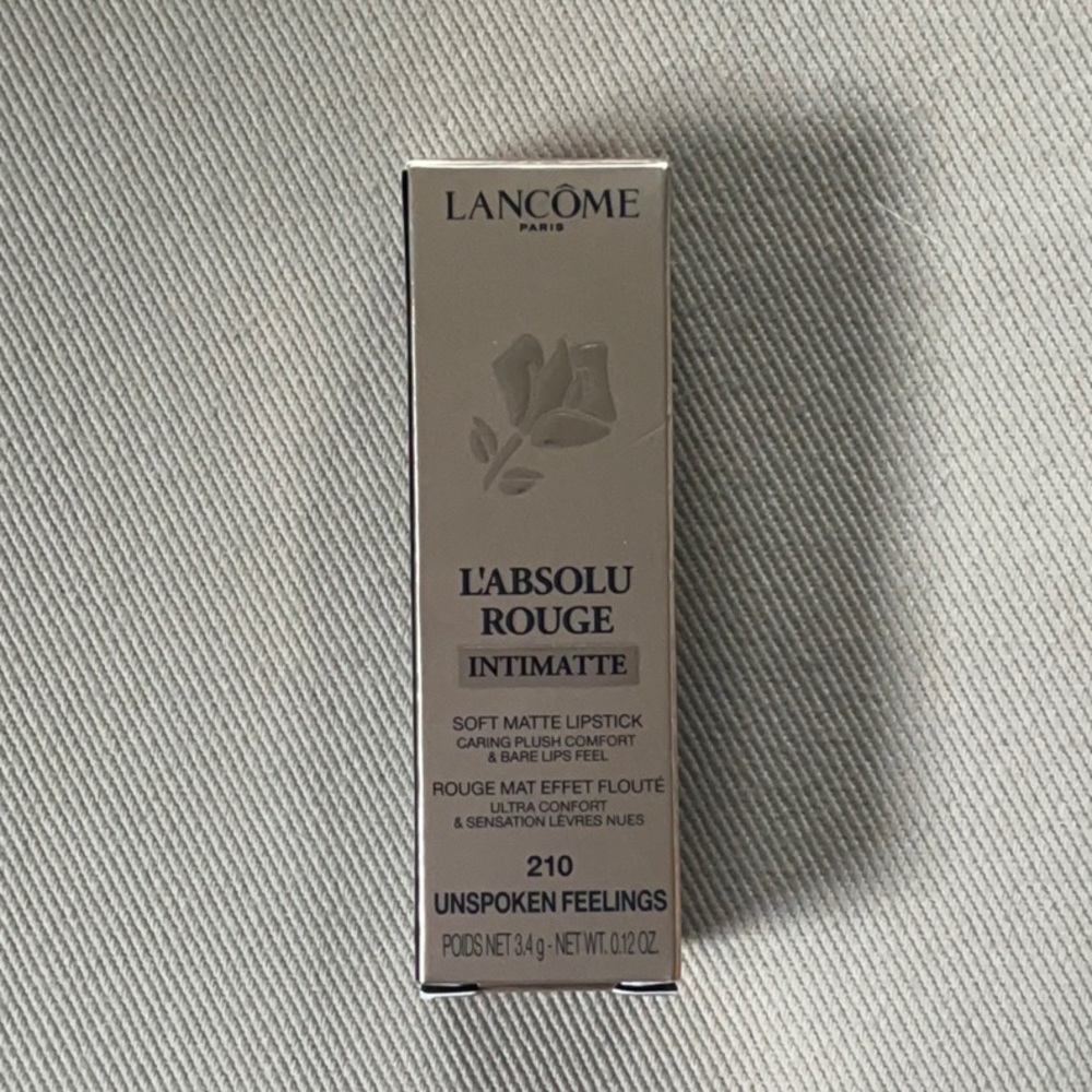 Lancôme L'Absolu Rouge Intimatte Lipstick 210 Unspoken Feelings